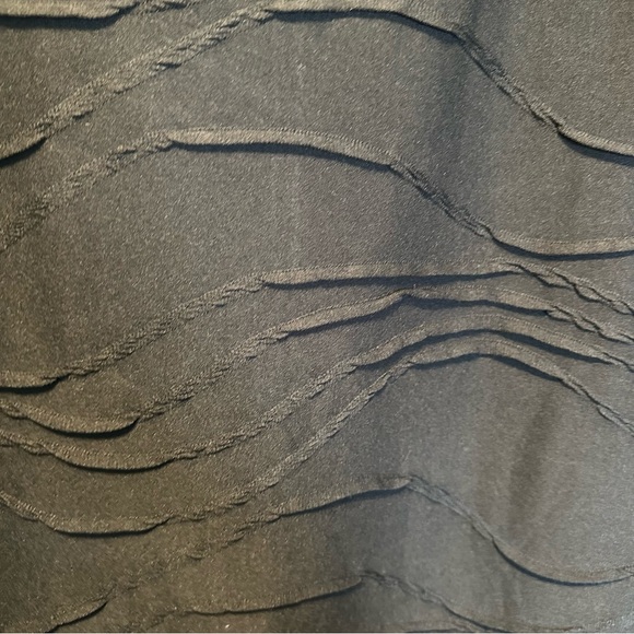 Textured Black Dress - Picture 2 of 3